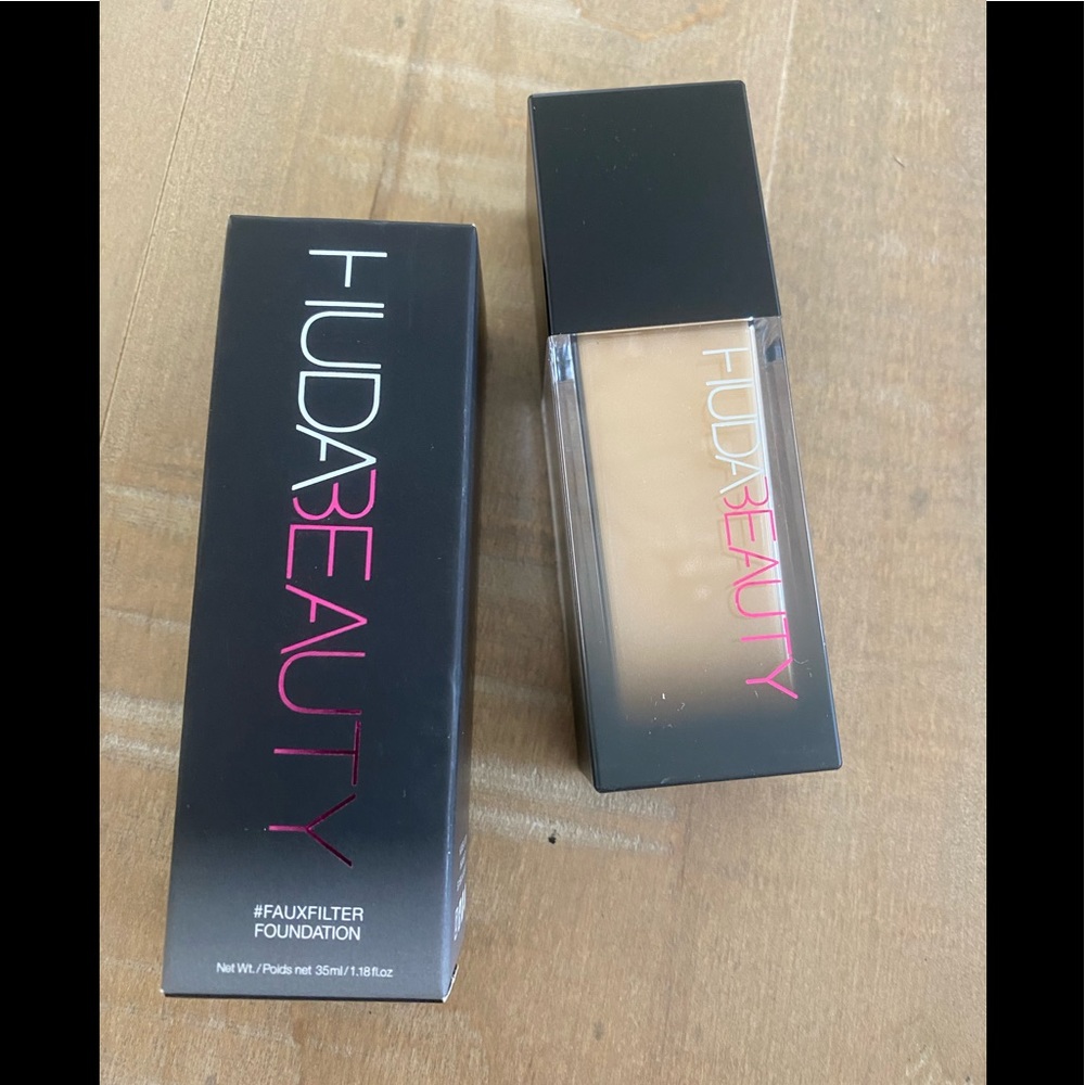 Huda Beauty Faux Filter Foundation NIB Crème Brûlée 150G